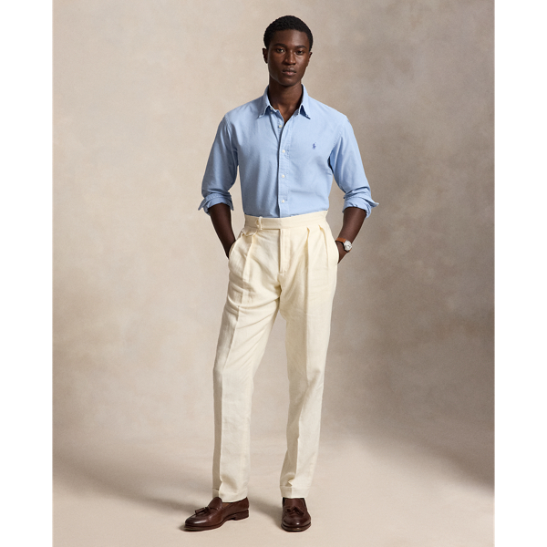 Custom Fit Garment-Dyed Oxford Shirt