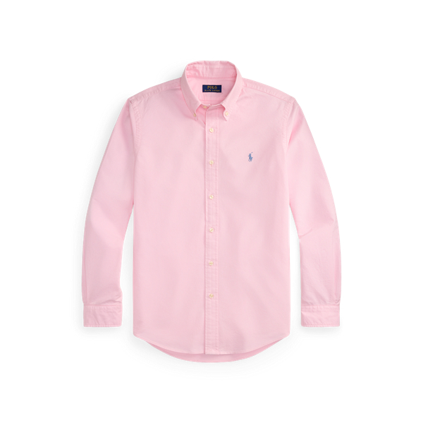 Custom Fit Garment-Dyed Oxford Shirt