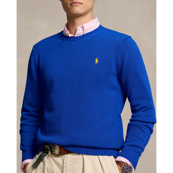 Polo ralph lauren men's crew neck sweater hotsell