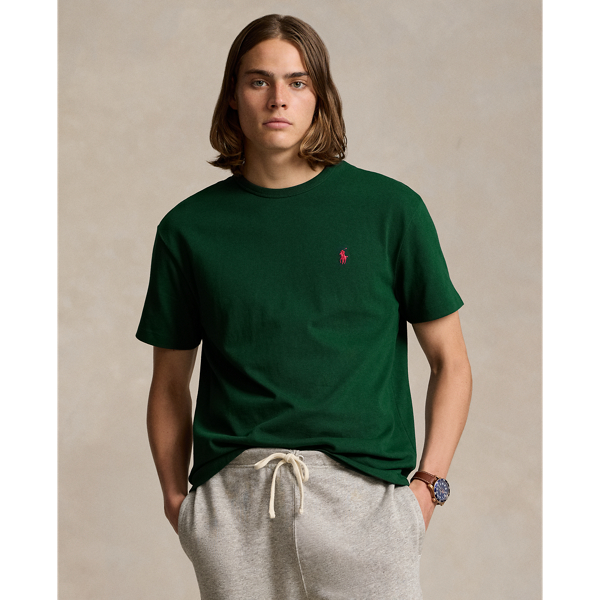 Classic Fit Heavyweight Jersey T Shirt for Men Ralph Lauren UK