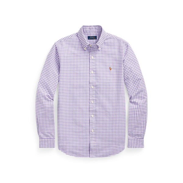 Classic Fit Gingham Oxford Shirt Polo Ralph Lauren 1