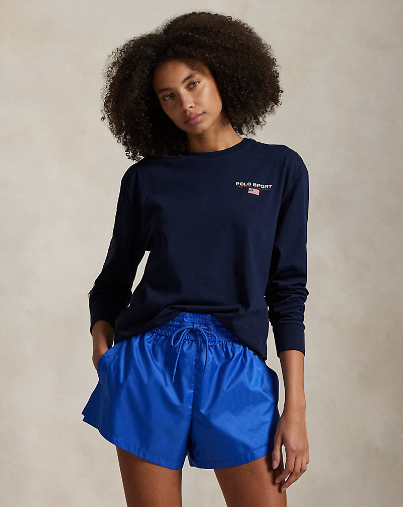 Classic Fit Polo Sport Jersey T-Shirt for Men | Ralph Lauren® GI Classic Fit Polo Sport Jersey T-Shirt for Men | Ralph Lauren® GI