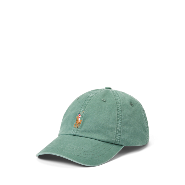 Green ralph lauren hat sale