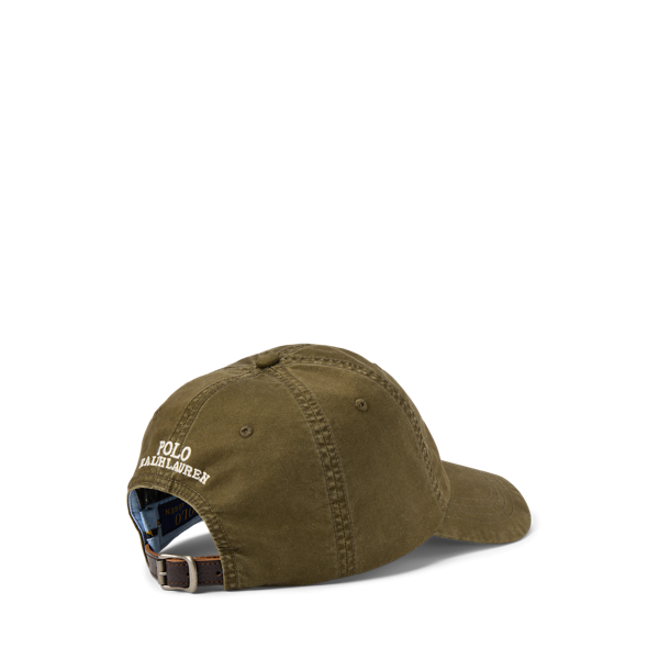 Polo hat with leather strap for sale online