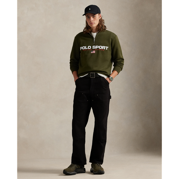 Sweatshirt Polo Sport aus Fleece