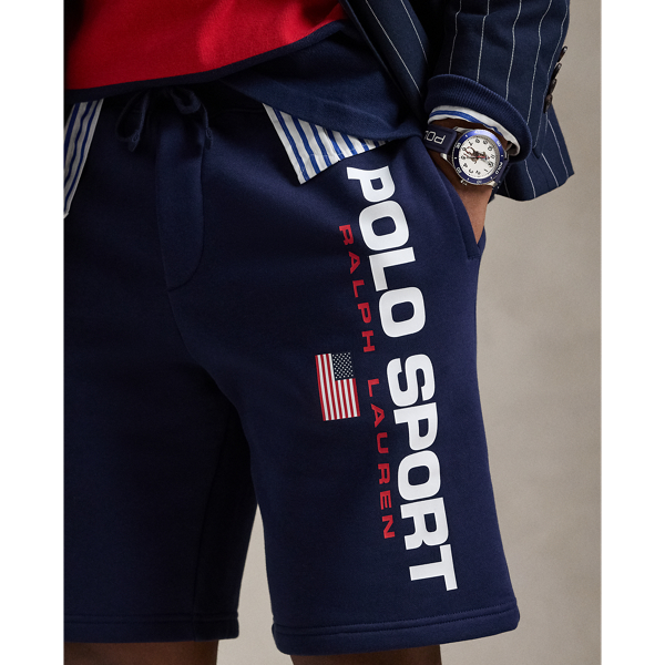 Polo sport fleece shorts on sale