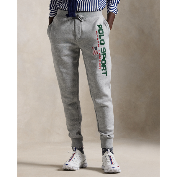 Polo ralph lauren grey sweatpants sale