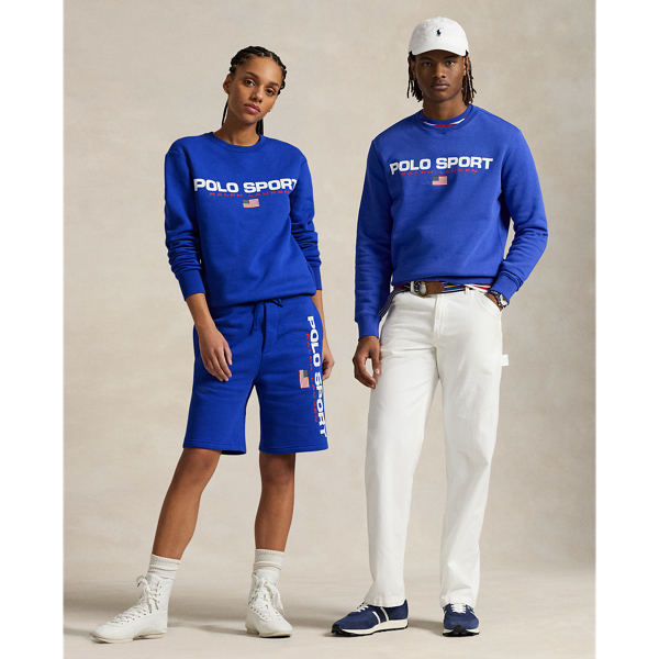Cruise Royal/White Sweatshirt Polo Sport aus Fleece Polo Ralph Lauren 1