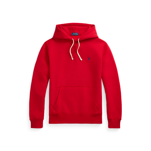 Camisola com capuz em tecido polar RL