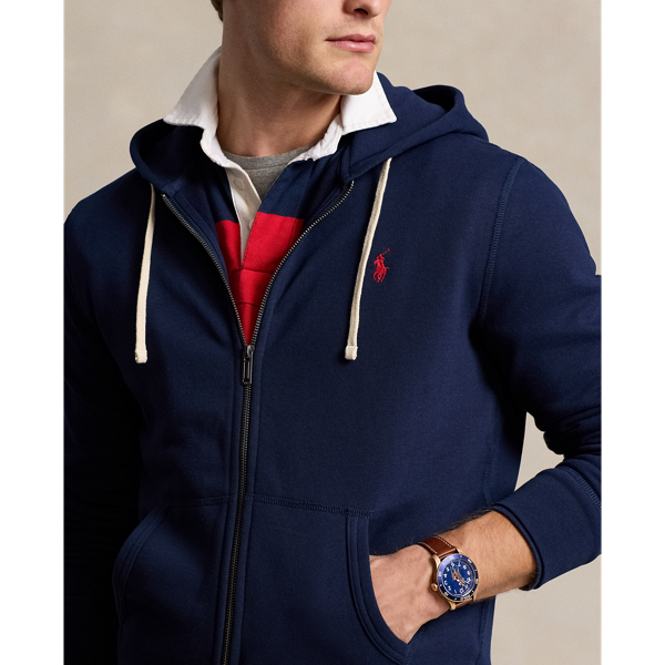 Die RL-Kapuzenjacke aus Fleece Polo Ralph Lauren in Kreuzfahrt-Navy 6