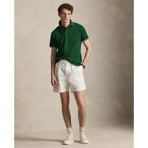 Ralph Lauren Custom Slim Fit Mesh Polo Shirt