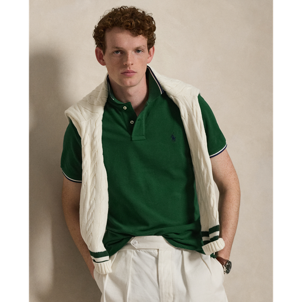 New Forest Custom Slim Fit Mesh Polo Shirt Polo Ralph Lauren 7