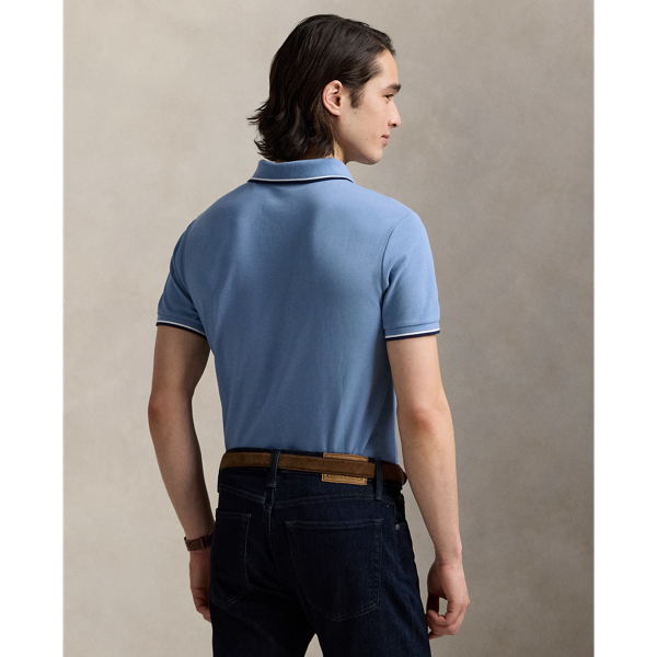Ralph Lauren クラシックフィット メッシュ グラフィック ポロシャツ RALPH LAUREN｜クラシック フィット メッシュ グラフィック