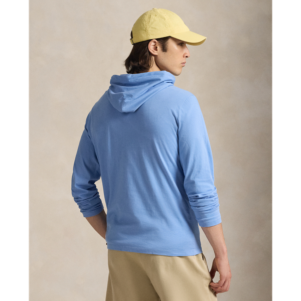 Bristol Blue Jersey Hooded T-Shirt Polo Ralph Lauren 5