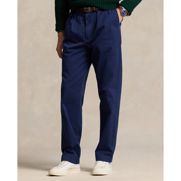 Whitman Relaxed Fit Pleated Chino Pant