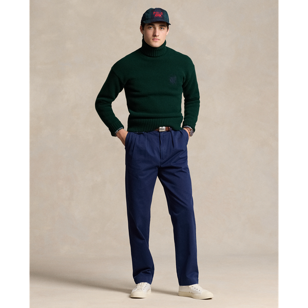 Whitman Relaxed Fit Pleated Chino Pant