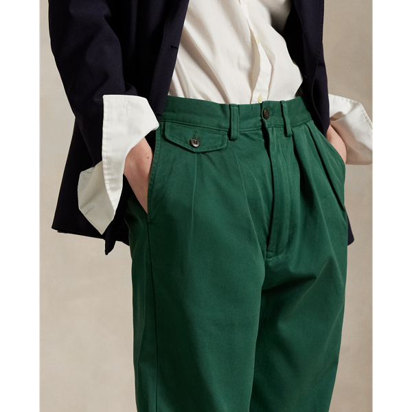 Whitman リラックス フィット プリーテッド チノ パンツ