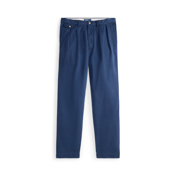 Relaxed-Fit Chinohose Whitman mit Falten