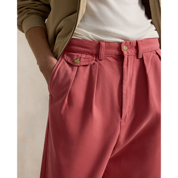 Whitman Relaxed Fit Pleated Chino Pant
