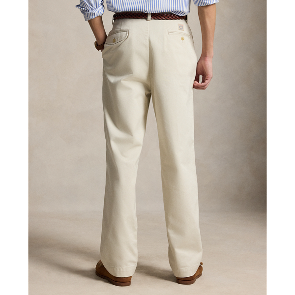 Whitman Relaxed Fit Pleated Trousers