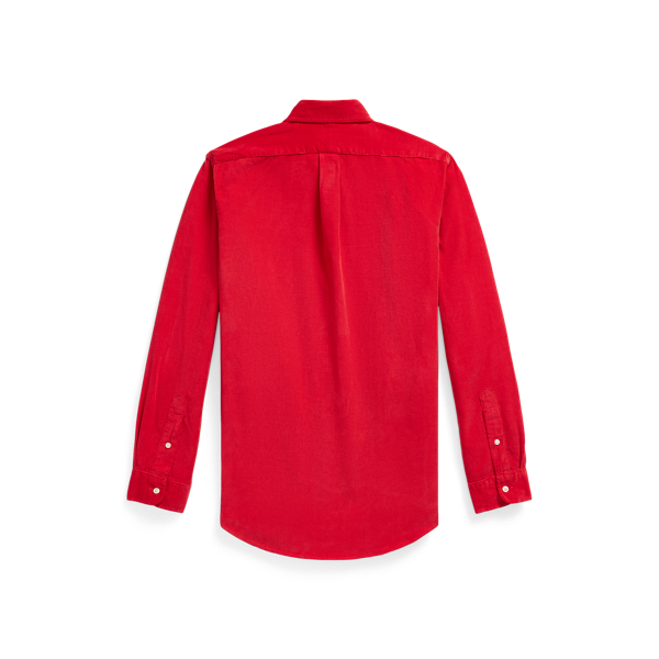 Red Custom Fit Corduroy Shirt Polo Ralph Lauren 2