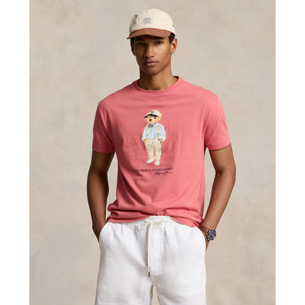 Classic Fit Polo Bear Jersey T Shirt