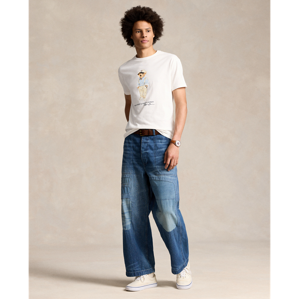 Deckwash White Classic Fit Polo Bear Jersey T-Shirt Polo Ralph Lauren 4