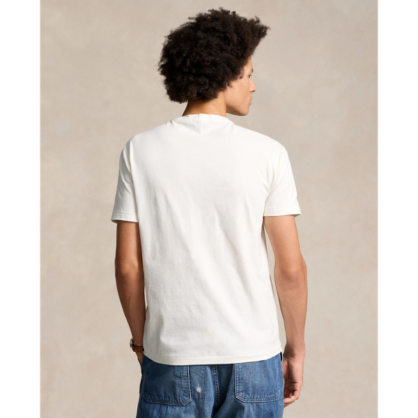 Deckwash White Classic Fit Polo Bear Jersey T-Shirt Polo Ralph Lauren 5