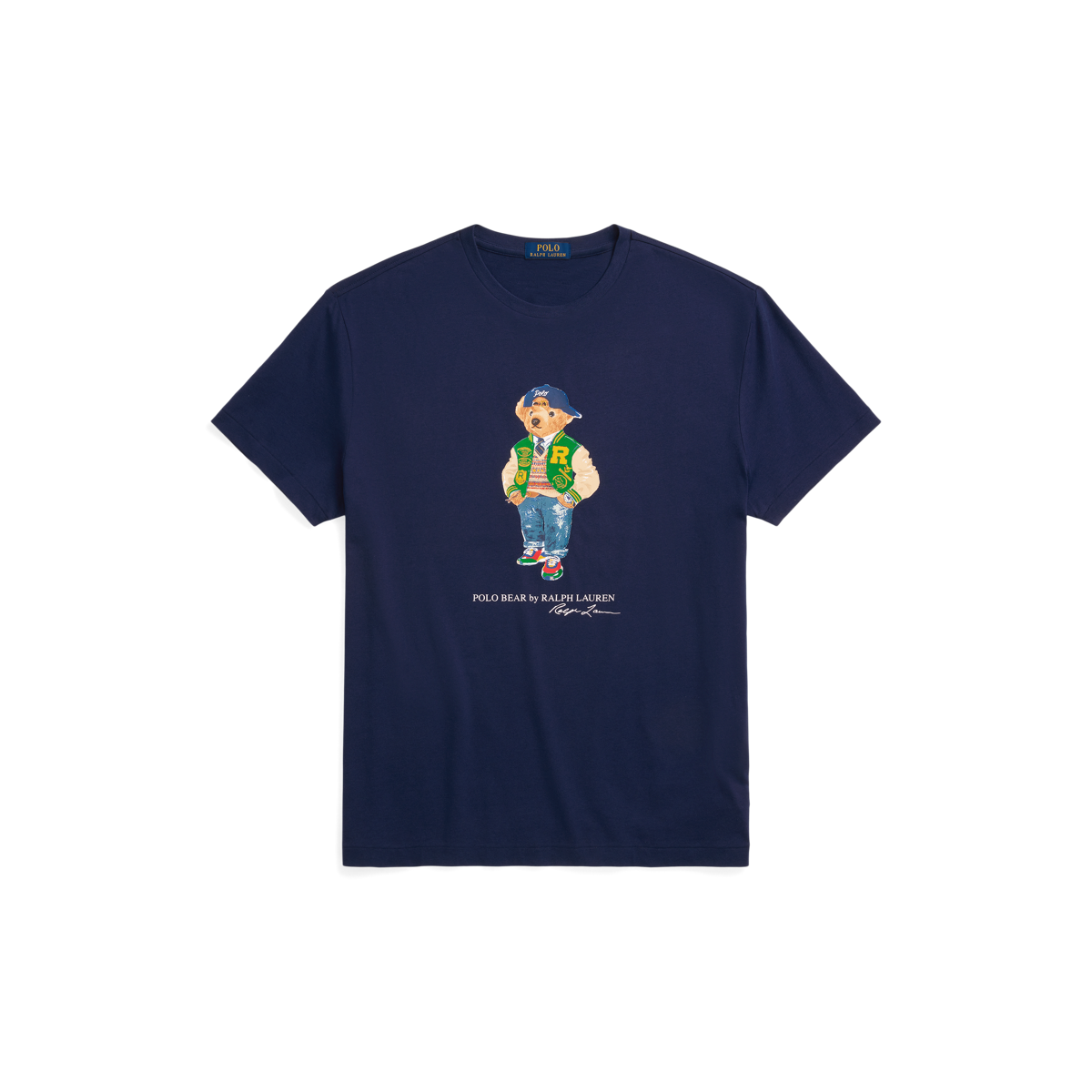 Classic Fit Polo Bear Jersey T Shirt Ralph Lauren