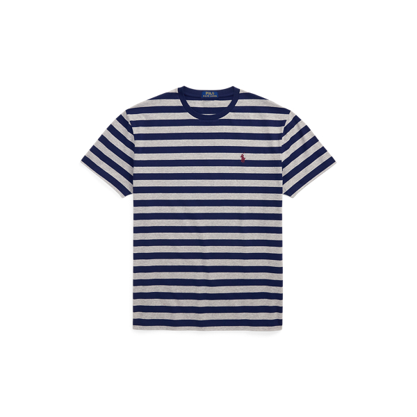 Tシャツ・カットソー Ralph Lauren SLIM FIT STRIPED SHIRT Custom Fit Striped T-Shirt | Tees T-Shirts & Sweatshirts