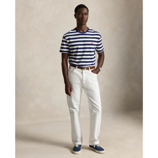 Classic Fit Striped Jersey T-Shirt