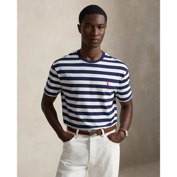 Classic Fit Striped Jersey T-Shirt