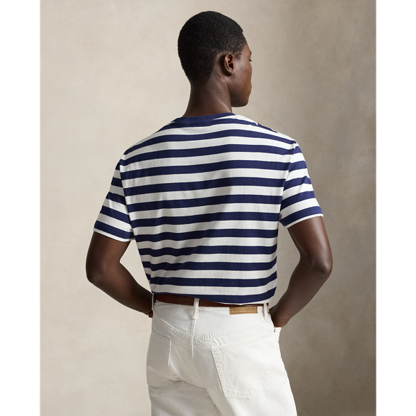 Classic Fit Striped Jersey T-Shirt