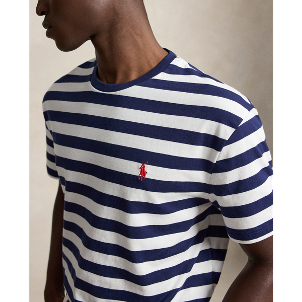 Classic Fit Striped Jersey T-Shirt