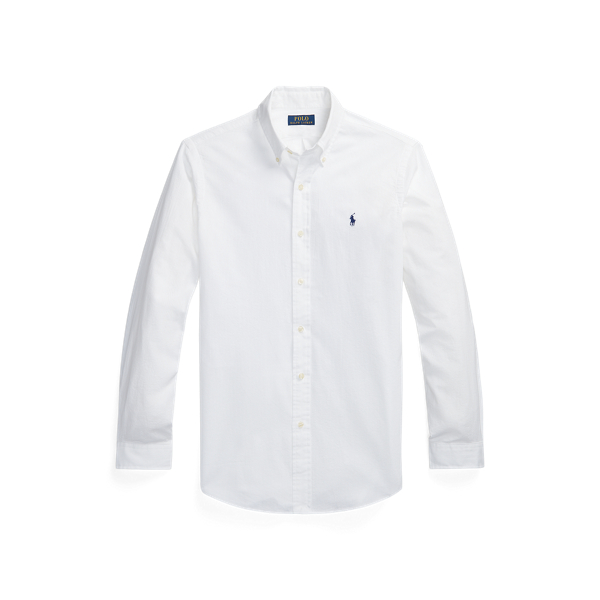 Polo ralph lauren classic fit seersucker shirt sales