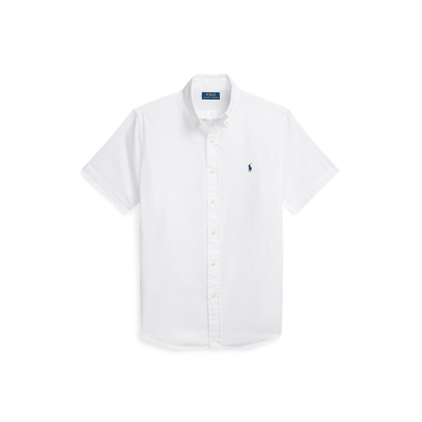 Polo ralph lauren classic fit seersucker shirt on sale