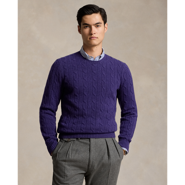 The Iconic Cable-Knit Cashmere Sweater