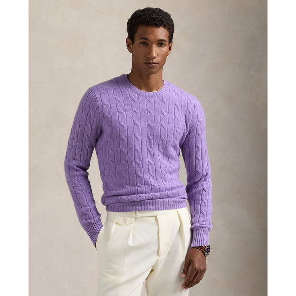 Ralph lauren purple sweater best sale