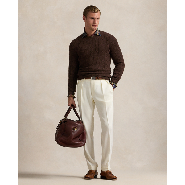 ★★POLO RALPH LAUREN★★ Our full zip sweater brown MNPOSWE Polo Ralph Lauren Merino Knitted Full Zip Sweater Latte