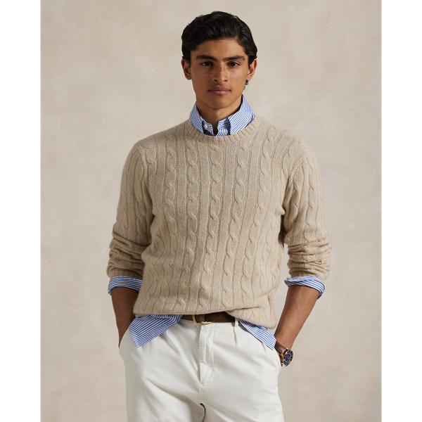 The Iconic Cable-Knit Cashmere Sweater