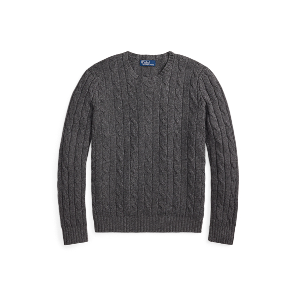 Ralph Lauren knit blousonドライバーズニット グレー Polo Ralph Lauren Driver Cotton-Knit Jumper - L | Coggles