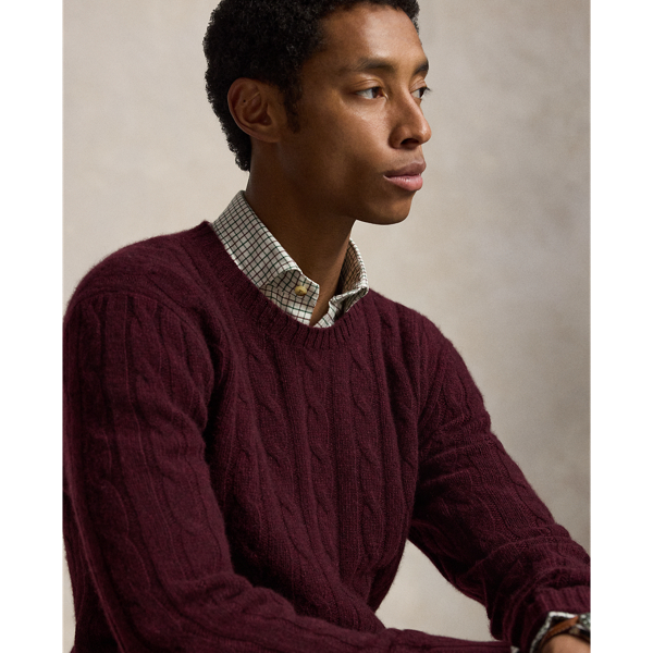 The Iconic Cable-Knit Cashmere Sweater