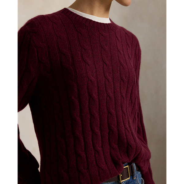 The Iconic Cable-Knit Cashmere Sweater