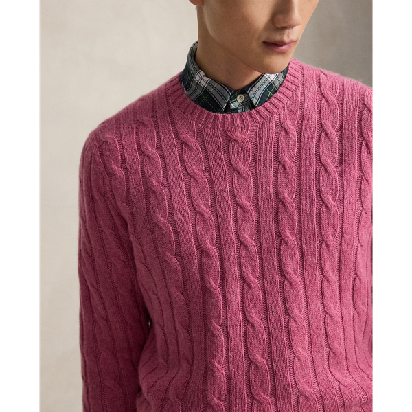 The Iconic Cable-Knit Cashmere Sweater
