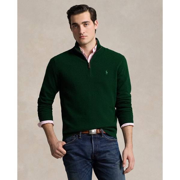 Men s Quarter Zip Jumpers Cardigans Ralph Lauren IN