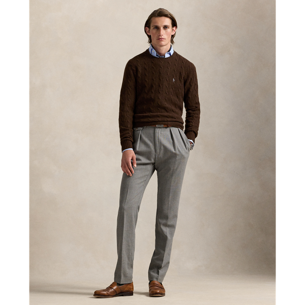 Cable-Knit Wool-Cashmere Jumper