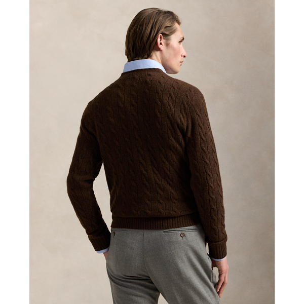 Cable-Knit Wool-Cashmere Jumper