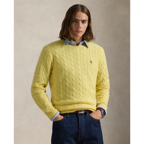 Cable-Knit Wool-Cashmere Jumper