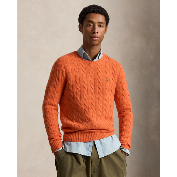 Cable-Knit Wool-Cashmere Jumper