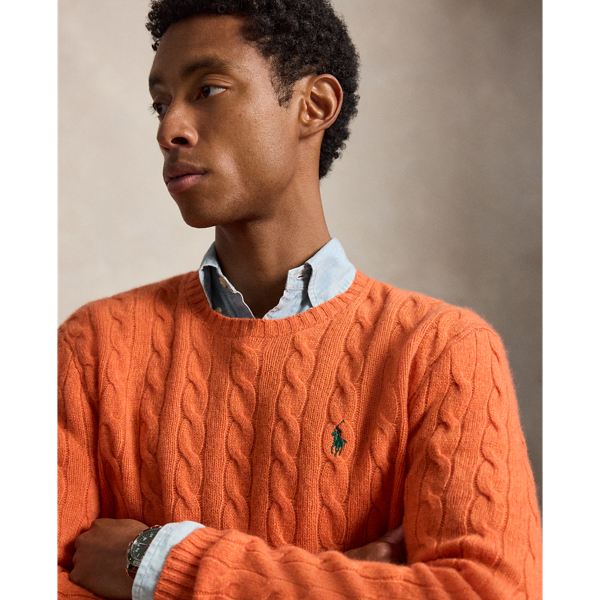 Cable-Knit Wool-Cashmere Jumper